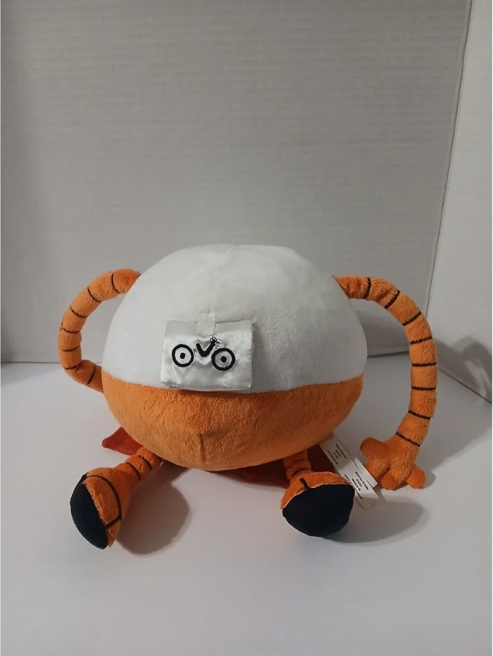 Dog Man’s 80-HD Doll Orange and White Robot Soft Plush Toy By Merry Makers